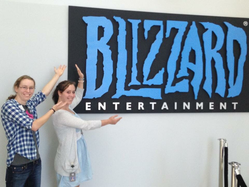erin and me @ blizzard