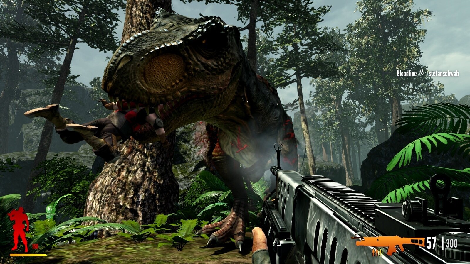 trex om nom